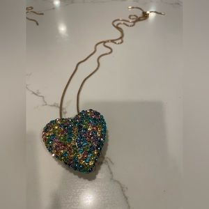 Betsey Johnson Heart Necklace